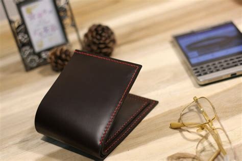 Handmade leather wallet for men, Pull-up leather. Leather pocketbook ...