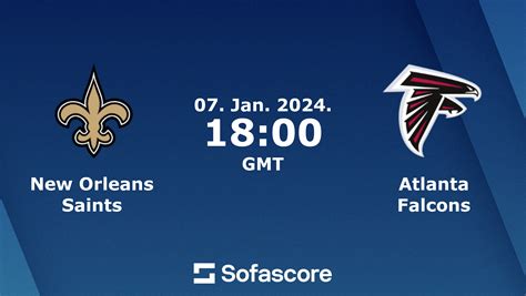 Saints vs Falcons live score & H2H | Sofascore