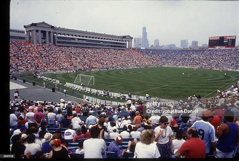 JUNE 13TH 1993. A GENERAL VIEW OF THE SOLDIER FIELD STADIUM IN... News ...