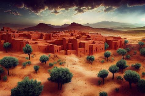 Premium Photo | Morocco africa kasbah ait ben haddou in the atlas mountains of morocco unesco ...