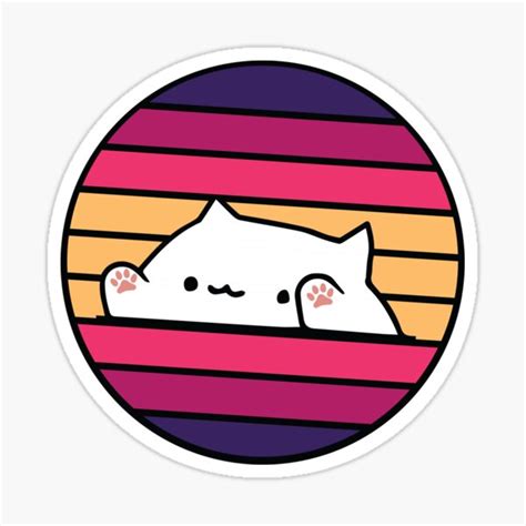 Bongo Cat Stickers | Redbubble