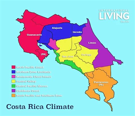 Climate in Costa Rica - Regional Breakdown, Seasons and More