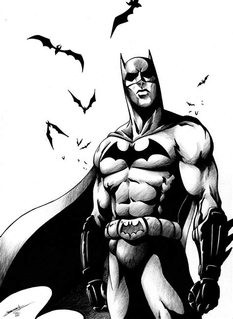 Batman Black and White Wallpapers - 4k, HD Batman Black and White Backgrounds on WallpaperBat