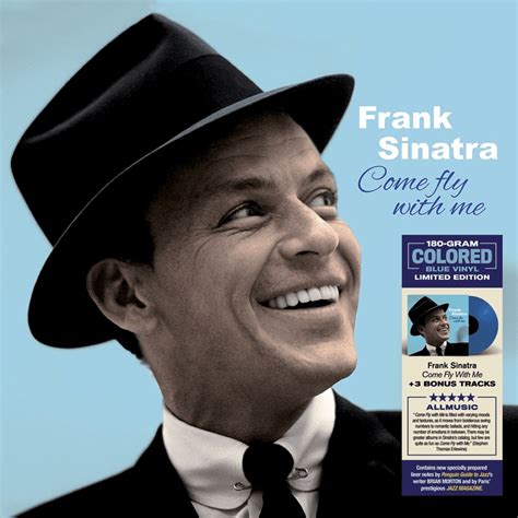 FRANK SINATRA - Come Fly With Me (Limited Edition, Reissue, Blue Vinyl ...