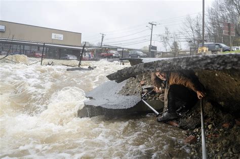 Photos: Storm and flooding around central Maine - Press Herald