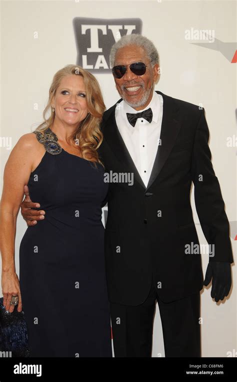 Morgan Freeman, Wife at arrivals for American Film Institute (AFI) 39th ...