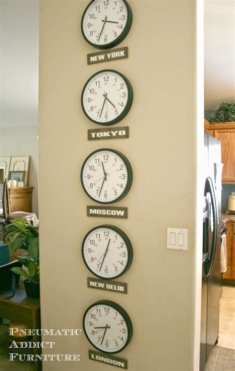 What Time Is It In Moscow?: Time Zone Clock Art | Home decor, Time zone ...