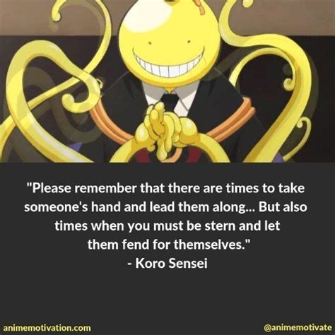 31 Of The Most Inspirational Assassination Classroom Quotes