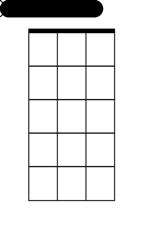 Ukulele Chord Chart