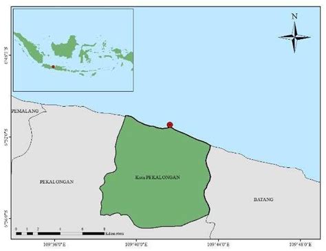 Map of Pekalongan City. PPN Pekalongan | Download Scientific Diagram