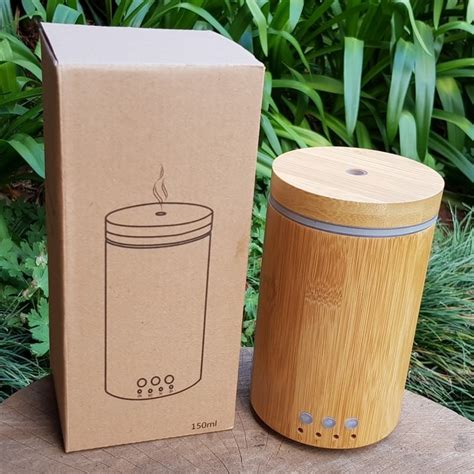 Ultrasonic Bamboo Diffuser (Escentia) | Organic Choice