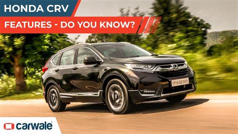 Honda CRV | Features | Do You Know? | 1 minute Review | CarWale - YouTube