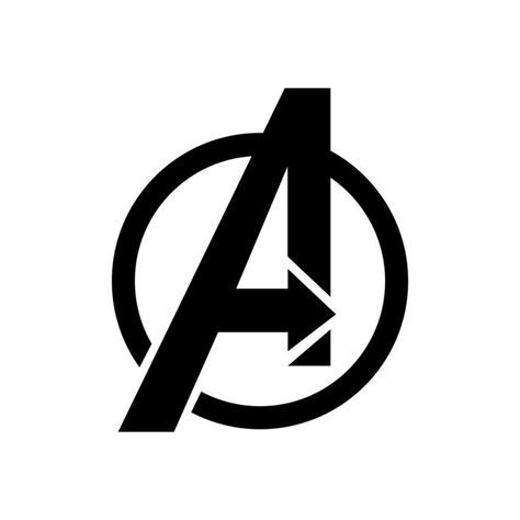 Marvel'S The Avengers Logo graphics design by vectordesign on Zibbet