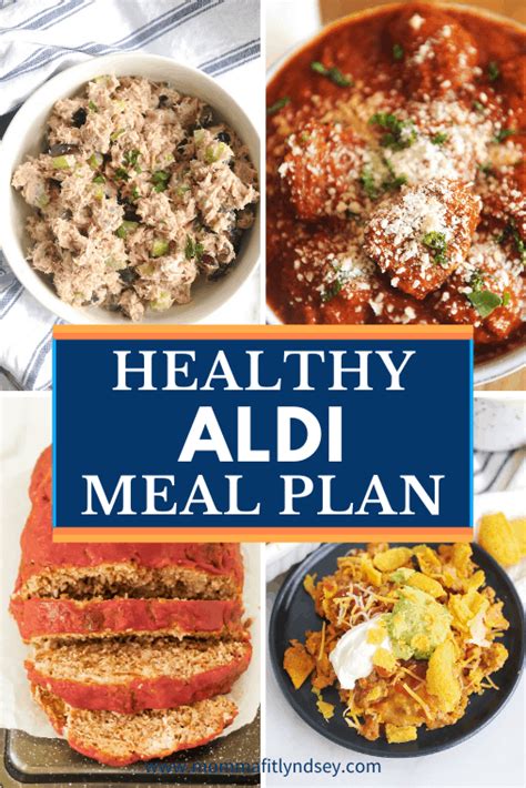 Aldi Meal Plan - Healthy 5 Day Meal Plan - Momma Fit Lyndsey