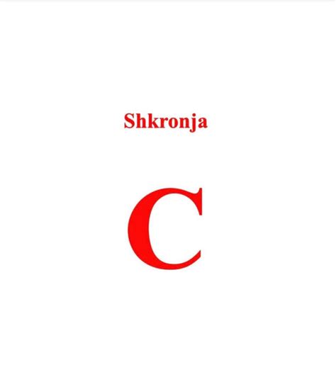 Meso shqip.al - 🇦🇱 Shkronja C/c - Cirku 🇬🇧 Letter C/c