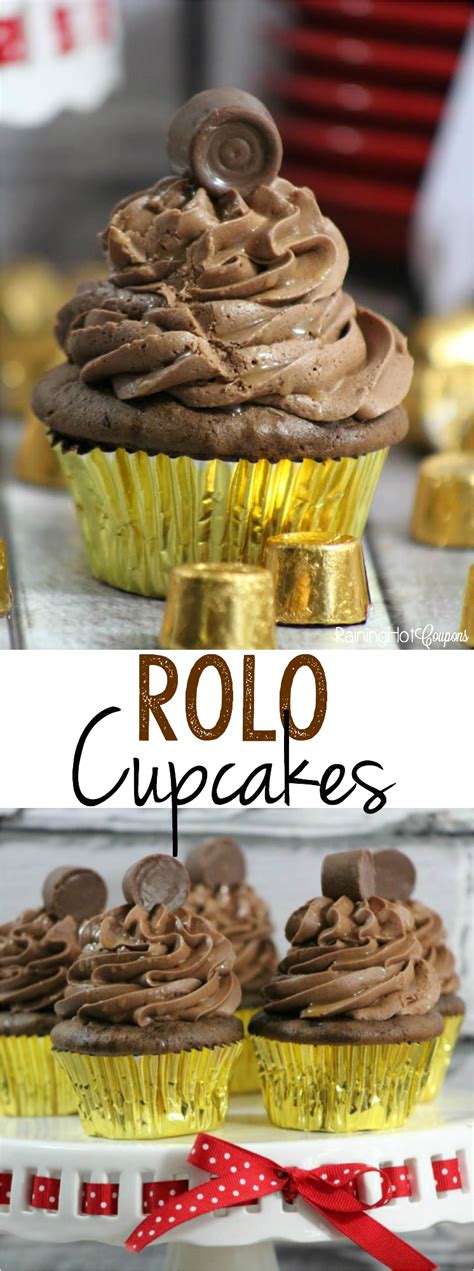 Rolo Cupcakes Rolo Cupcakes, Savory Cupcakes, Cookies Cupcake, Yummy Cupcakes, Rolo Dessert ...