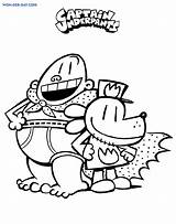 Captain Underpants coloring Pages  Printable sketch template