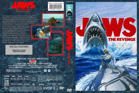 Jaws - The Revenge - Movie DVD Custom Covers - JAWS 4 - Custom DVD Cover 1 :: DVD Covers