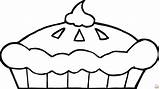 Printable Pie Coloring Pages Free Forv Kids And Adults sketch template