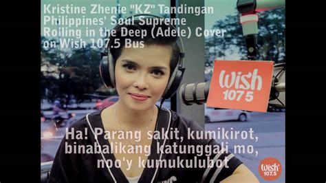 KZ Tandingan Rolling in the Deep (Adele) Cover Lyrics with Rap - YouTube