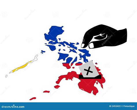 Filipino election stock vector. Illustration of democratic - 2453422