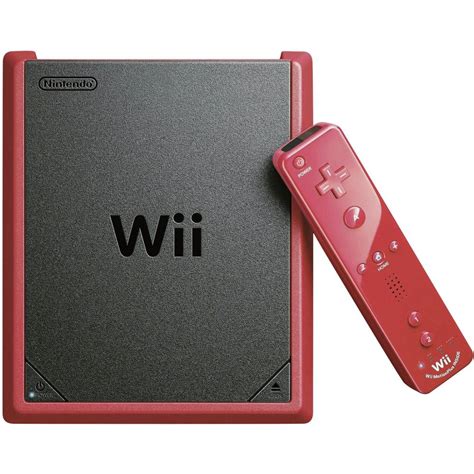 Wii mini console — red from Conrad.com