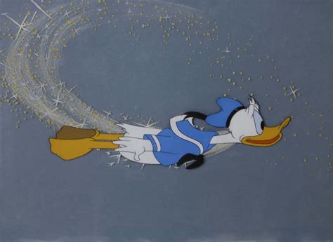 Donald Duck Animation Production Cel - Walt Disney Donald Duck Animation Production Cel - Rafael ...