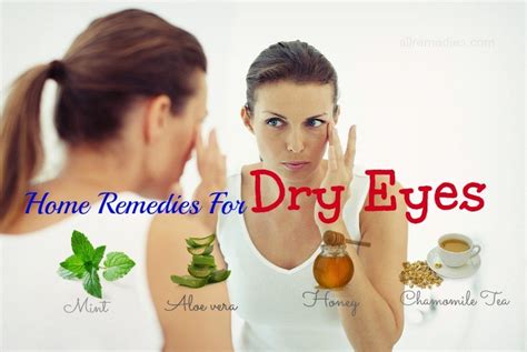 25 Simple Natural Home Remedies for Dry Eyes Relief