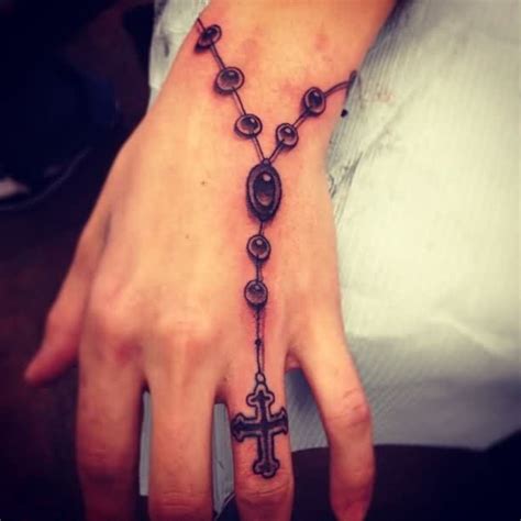 Rosary Bead Tattoo Ideas, Designs, and Meanings | TatRing