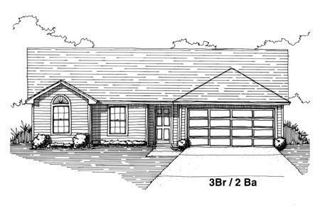 House Plan 53111 - with 1253 Sq Ft | House plans, House styles, Outdoor structures