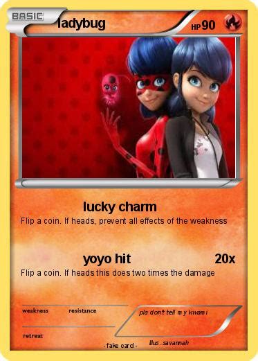 Pokémon ladybug 88 88 - lucky charm - My Pokemon Card