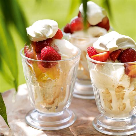 Five-Minute Fruit Sundae | Dessert Recipes | Woman & Home