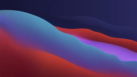 macOS Big Sur Wallpaper 4K, Apple, Layers, Fluidic, Colorful