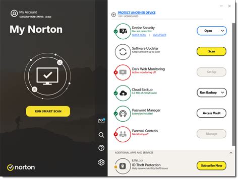 Norton Antivirus Interface | lupon.gov.ph