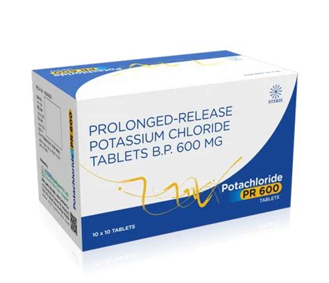 Prolonged-release Potassium Chloride Tablets B.p.600 Mg., 750 mg at Rs ...