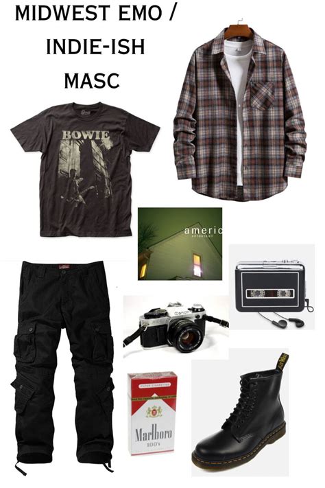 midwest emo / indie - ish masc outfit in 2023 | Mens outfit inspiration, Masc outfits, Mens ...