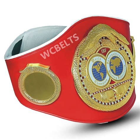 IBF INTERNATIONAL BOXING FEDERATION Title Belt – WC BELTS