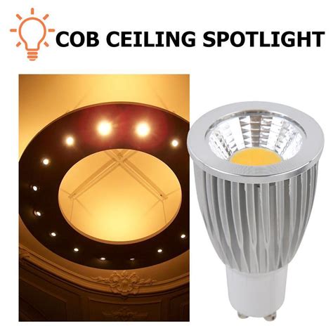 COB Spotlight 15W led Lights GU10 AC 85-265V Bulb Bright LED Lamp for Downlight | eBay