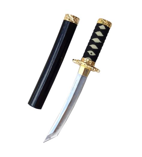 Tanto Sword Gold Trim 41cm - Giri Martial Arts Supplies