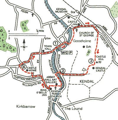 Map of Kendal, Cumbria Lake District England, St. George, Cumbria, Family Travel, Kendall ...