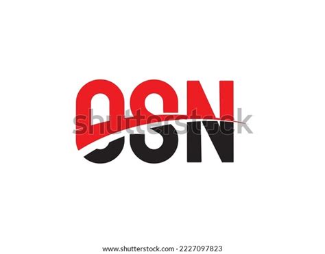 Osn Letter Initial Logo Design Vector Stock Vector (Royalty Free ...