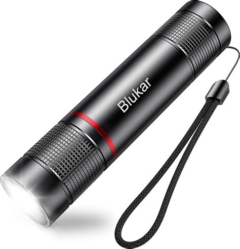 Blukar Flashlight Rechargeable, High Lumens Tactical Flashlight, Super Bright Small LED Flash ...