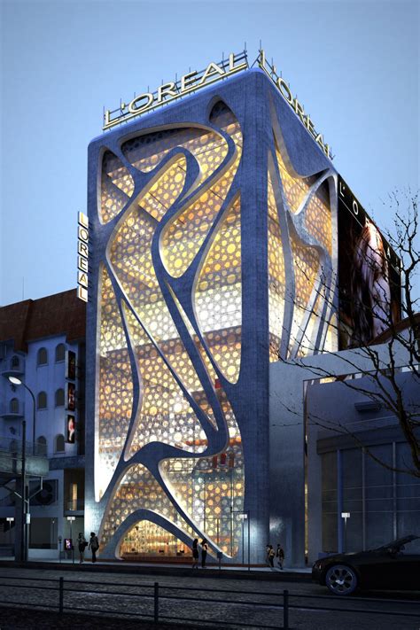 New L'Oreal Office Building by IAMZ Design Studio, Modern Architecture ...