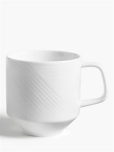 Design Project by John Lewis Porcelain Mugs, Set of 2, 400ml