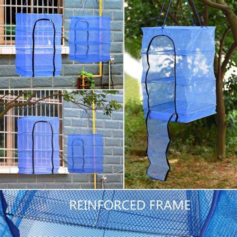 🔥Last Day 48% OFF🔥3-Layer Collapsible Fishing Net Hanging Vegetables F - LangRents