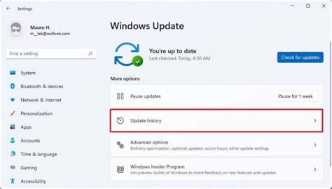 How to view update history on Windows 11 - Pureinfotech