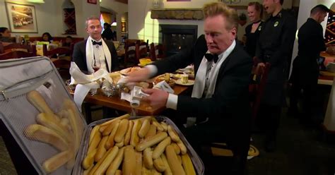 Conan O’Brien Takes His Food Snob Pal Jordan Schlansky to Olive Garden ...