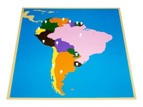 Puzzle Map Of South America - vrogue.co