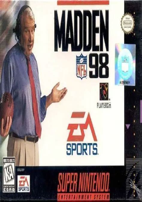 Madden NFL '98 ROM Download - Super Nintendo(SNES)