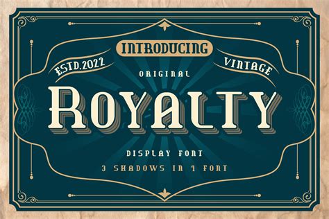 Royalty font | Fonts ~ Creative Market